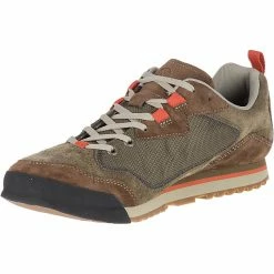 Merrell Men's Burnt Rock Travel Suede Shoe -Merrell Sales Store 10381057x1036835 vAngled