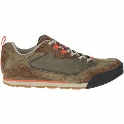 Merrell Men's Burnt Rock Travel Suede Shoe -Merrell Sales Store 10381057x1036835 vSide